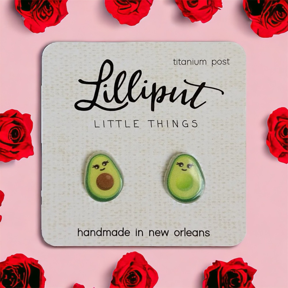 Avocado Earrings